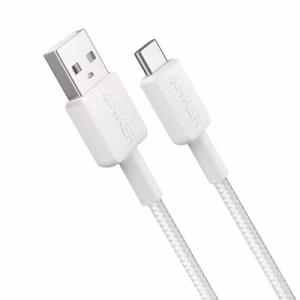 Cable Anker 1M 322 USB-A/USB-C BLANCO (A81H5H21)